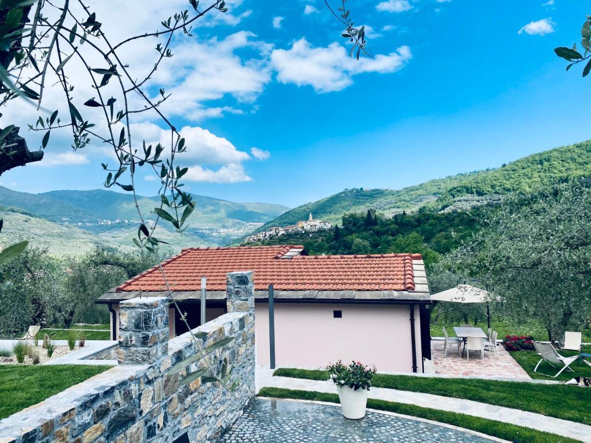 Casa Vacanze Gli Ulivi Borgomaro Exteriör bild